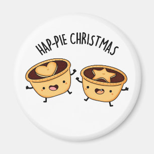Weihnachten Weihnachten Weihnachten Pie Pun Magnet