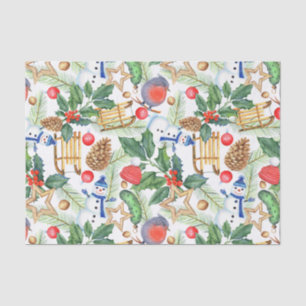 Weihnachten Weihnachten Weihnachten Schneemann, Pi Seidenpapier