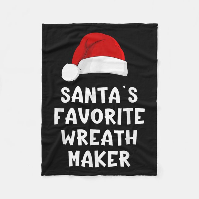 Weihnachten Weihnachten Weihnachten Weihnachten We Fleecedecke (Vorderseite)