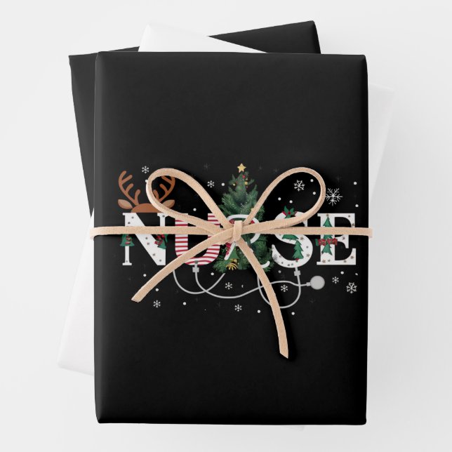 Weihnachten Weihnachten Weihnachten Weihnachten We Geschenkpapier Set (Beispiel)