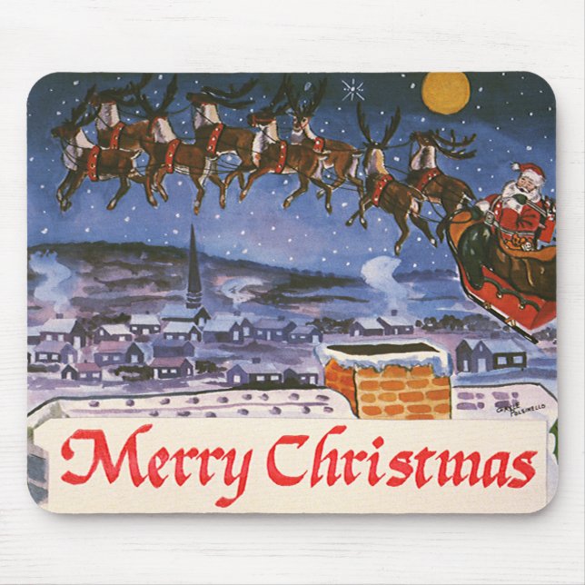 Weihnachten Weihnachten Weihnachten Weihnachten We Mousepad (Vorne)