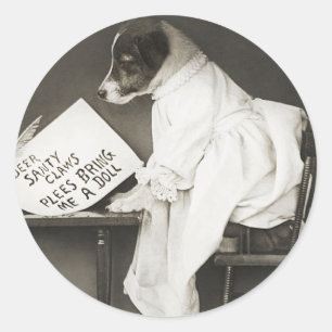 Weihnachten Weihnachten Weihnachten Weihnachten We Runder Aufkleber