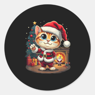 Weihnachten Weihnachten Weihnachten Weihnachten We Runder Aufkleber