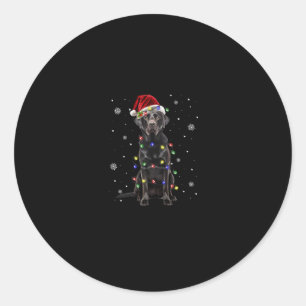 Weihnachten Weihnachten Weihnachten Weihnachten We Runder Aufkleber