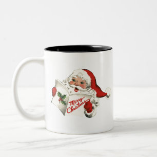 Weihnachten Weihnachten Weihnachten Weihnachtsfeie Zweifarbige Tasse