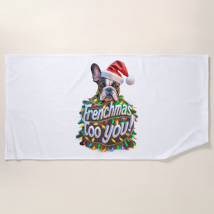 Weihnachten Weihnachten Weihnachten Weihnachtslich Strandtuch