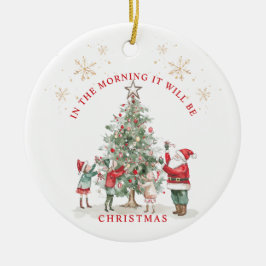 Weihnachten Weihnachten Weihnachten Weihnachtsmann Keramik Ornament