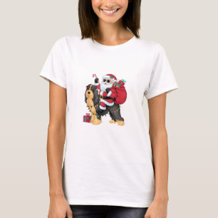 Weihnachten Weihnachten Weihnachts-Reiten Havanna  T-Shirt