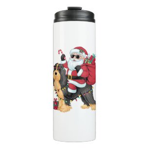 Weihnachten Weihnachten Weihnachts-Reiten Havanna Thermosbecher