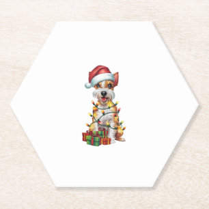 Weihnachten Weihnachten Weihnachts-Silky Terrier H Untersetzer