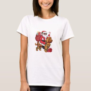 Weihnachten Weihnachten Weihnachtsfeiertag Cockapo T-Shirt