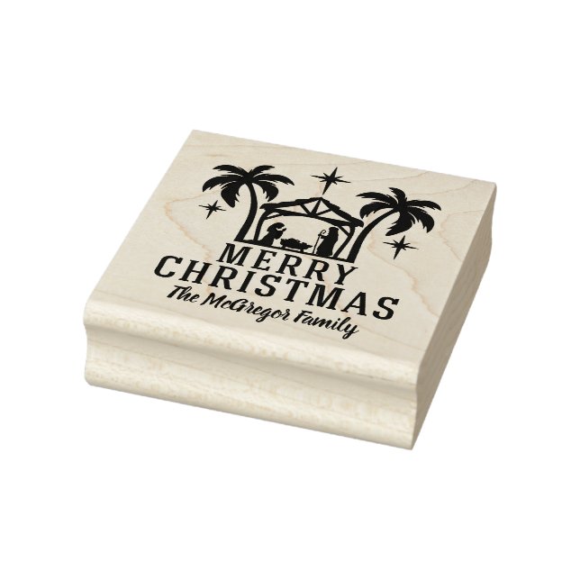 Weihnachten Weihnachten Weihnachtsgeburt Name Gummistempel (Stempel)
