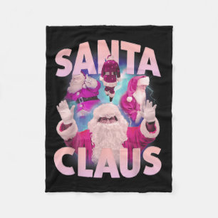 Weihnachten Weihnachten Weihnachtsmann Bootleg 90e Fleecedecke