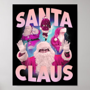 Weihnachten Weihnachten Weihnachtsmann Bootleg 90e Poster