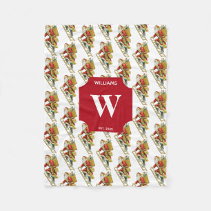 Weihnachten Weihnachten Weihnachtsmann & Geschenke Fleecedecke