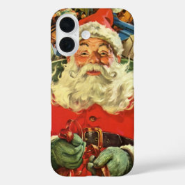 Weihnachten Weihnachten Weihnachtsmann im Roten Me iPhone 16 Hülle