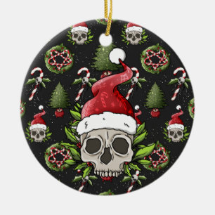 Weihnachten Weihnachten Weihnachtsmann Keramik Ornament