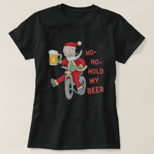 Weihnachten Weihnachten Weihnachtsmann meine Biere T-Shirt