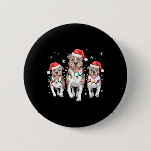 Weihnachten Weihnachten Weihnachtsmann Niedlicher Button