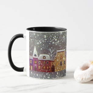 Weihnachten, Weihnachten, Weihnachtsmann, Pferd Op Tasse