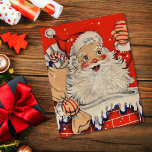Weihnachten Weihnachten Weihnachtsmann Waving<br><div class="desc">Weihnachts Weihnachtsmann Weihnachtsmann Waving Holiday Card.</div>