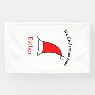 Weihnachten Weihnachten Weihnachtsnamen einfacher Banner