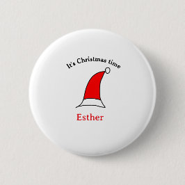 Weihnachten Weihnachten Weihnachtsnamen einfacher Button