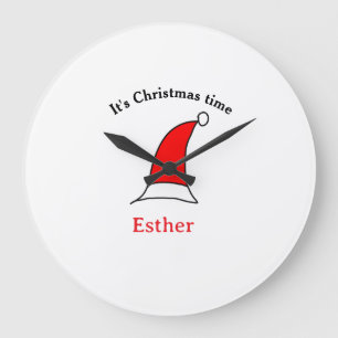 Weihnachten Weihnachten Weihnachtsnamen einfacher Große Wanduhr
