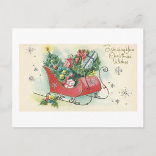 Weihnachten "Weihnachten wünscht" Sleigh Card