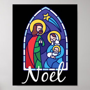 Weihnachten - Weihnachts-Weihnachtskrippe-Szene No Poster