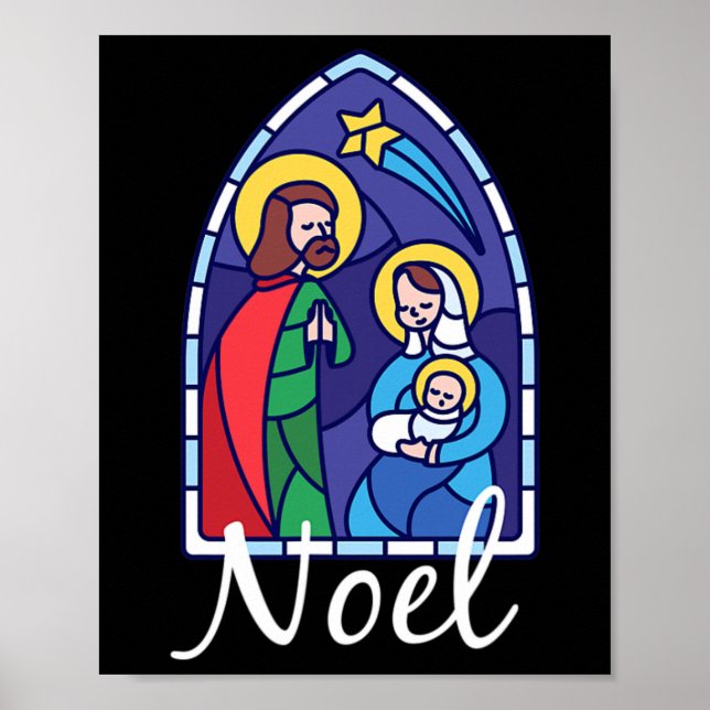 Weihnachten - Weihnachts-Weihnachtskrippe-Szene No Poster (Vorne)