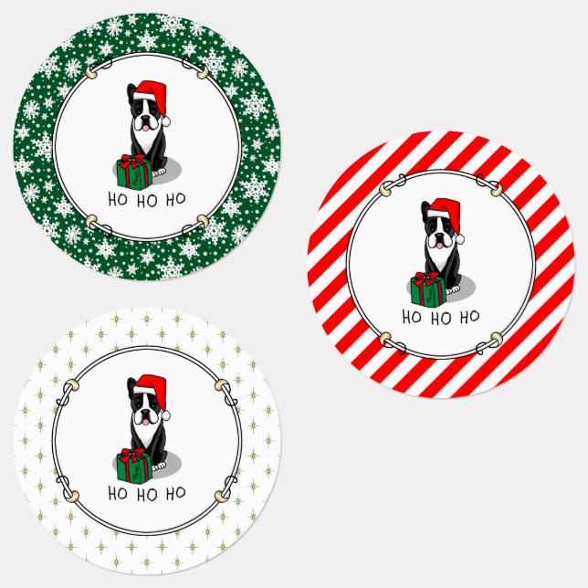 Weihnachten - Weihnachtsbaum - Niedlich Etiketten (Gruppe)