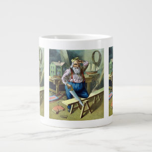 Weihnachten, Weihnachtsfeiertag, Gebäude Spielzeug Jumbo-Tasse