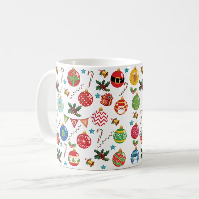 Weihnachten, Weihnachtsgebäck Kaffeetasse (Vorderseite Links)