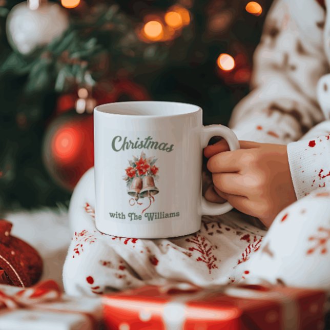 Weihnachten | Weihnachtsglocken Kaffeetasse (Von Creator hochgeladen)