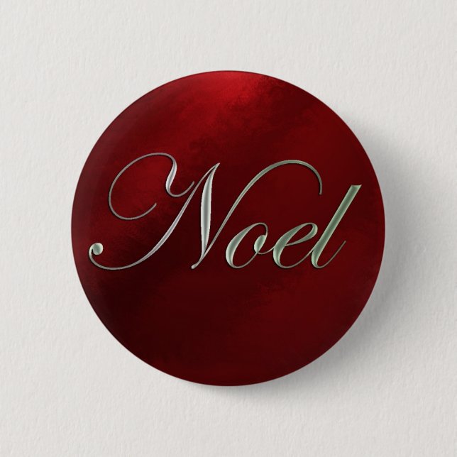Weihnachten-Weihnachtsknopf Button (Vorderseite)