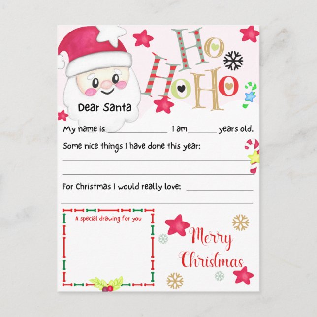 Weihnachten Weihnachtsmann (Vorderseite)