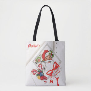 Weihnachten, Weihnachtsmann mit Candy Canes
