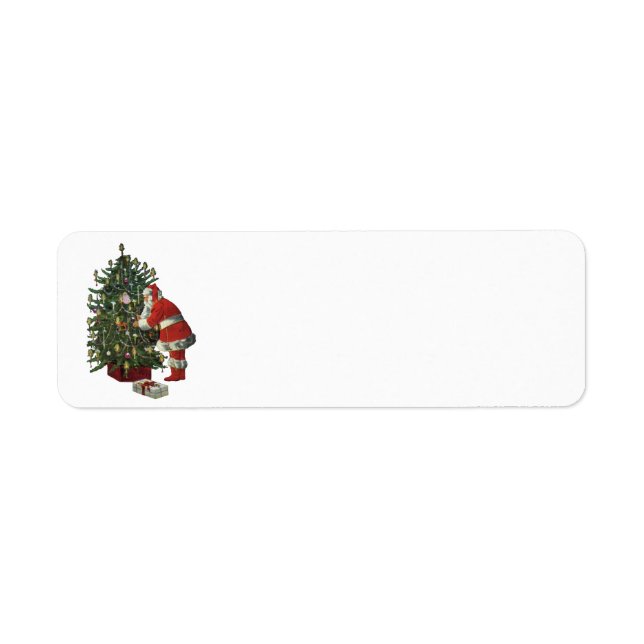 Weihnachten, Weihnachtsmann mit Geschenken (Vorne)
