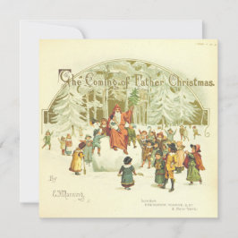 Weihnachten Weihnachtsmann mit Kindern