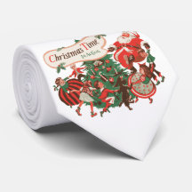 Weihnachten Weihnachtsmann und Tanzkinder