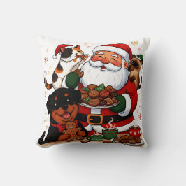 Weihnachten, Weihnachtsmann, Weihnachtsplätzchen, Kissen
