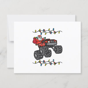 Weihnachten Weihnachtsmonster Lkw Jungen Kinder Kl RSVP Karte