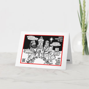 WEIHNACHTEN: "WEISE MÄNNER " FEIERTAGSKARTE