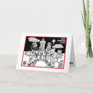 WEIHNACHTEN: "WEISE MÄNNER " FEIERTAGSKARTE