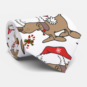 ***WEIHNACHTEN-WELPEN-KRAWATTE**** DIE PERFEKTE KR KRAWATTE