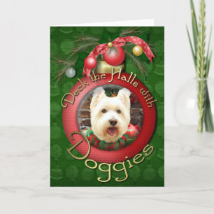 Weihnachten - Westie - Glück