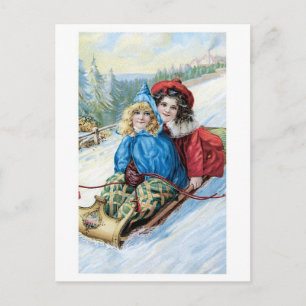 Weihnachten wie früher, Schlittenfahren