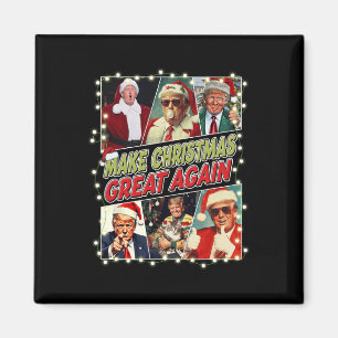 Weihnachten wieder großartig Donald Trump Mega Magnet