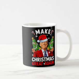 Weihnachten wieder großartig Donald Trump Sant Kaffeetasse